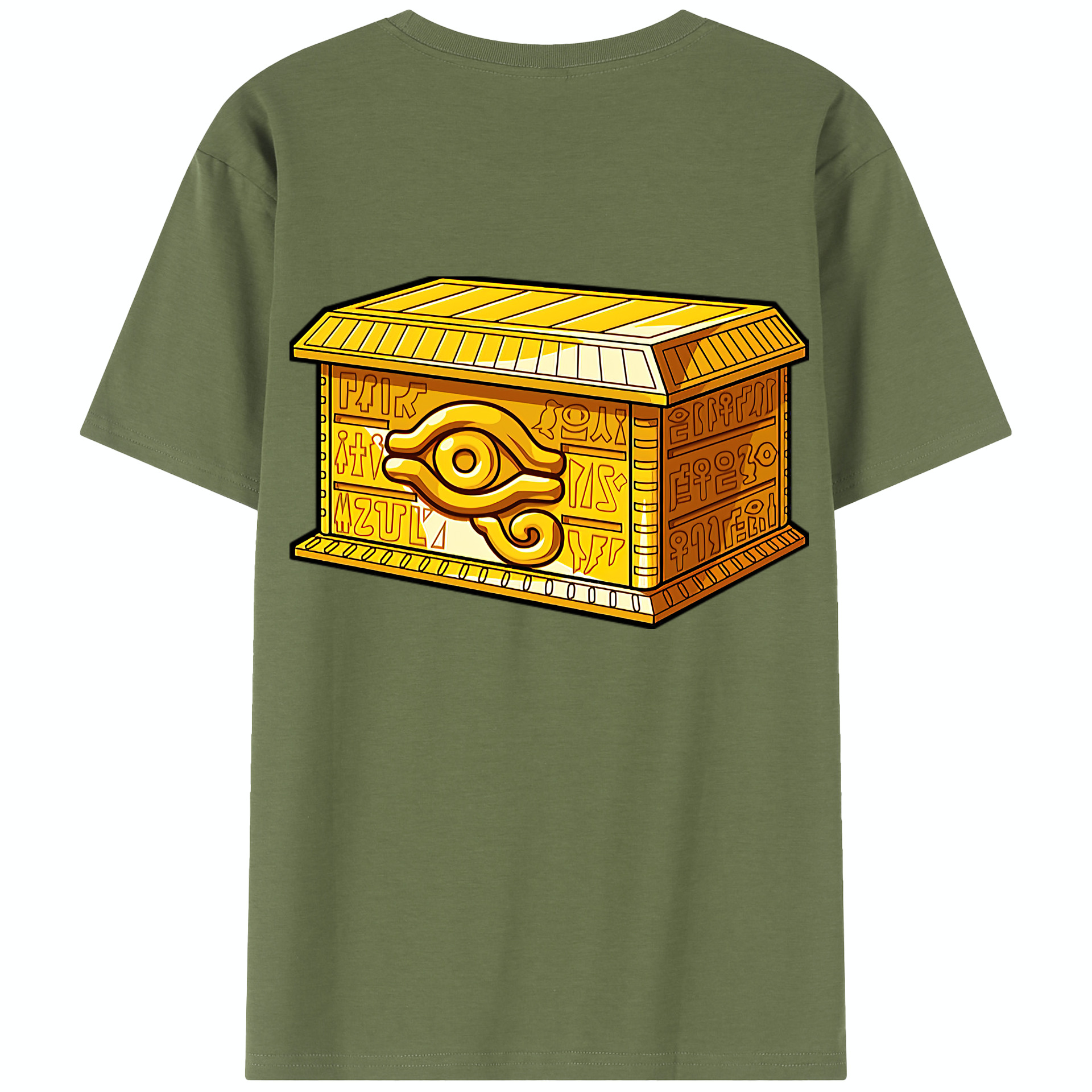 （画像用） 遊☆戯☆王 Yu-Gi-Oh! 綿100％半袖Tシャツ（背面プリント）